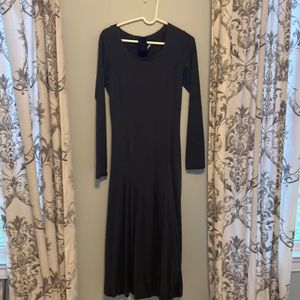 Long dress made in Italy detailed back size small